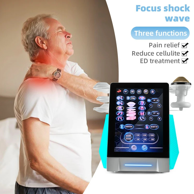 Focus Shockwave Eswt Focused Shock Wave Therapy Machine Pain Relief Physio