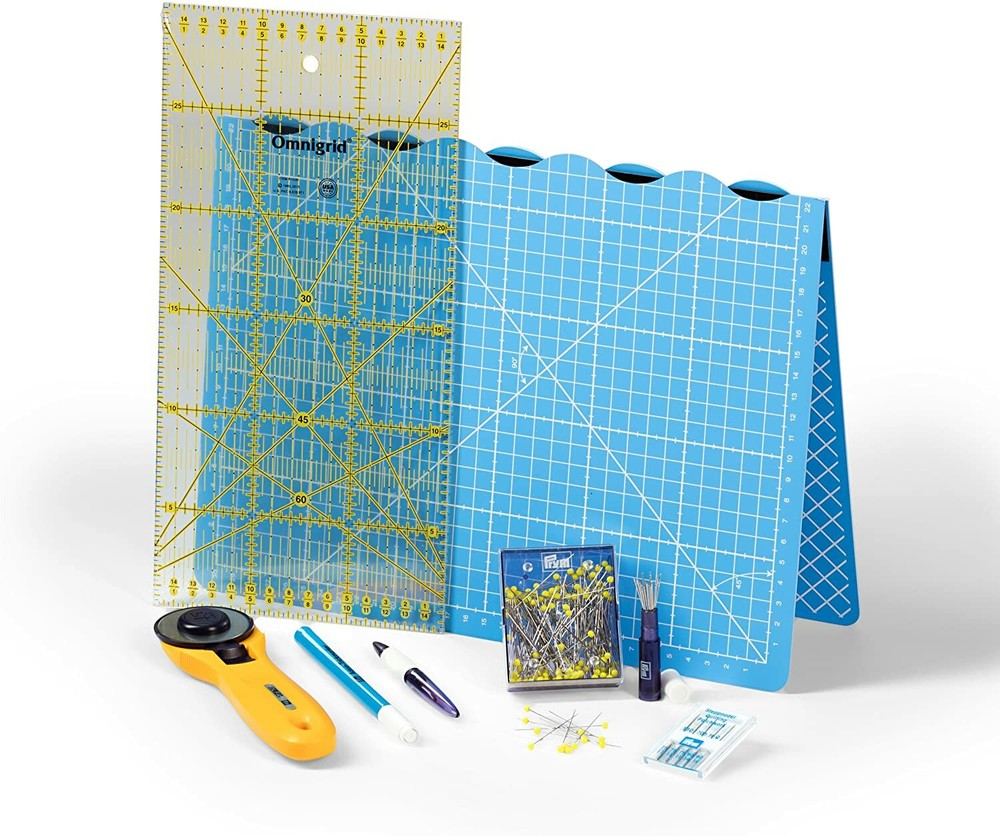 Patchwork Quilting Starter Set Tapis de Découpe Cutter Circulaire Prym