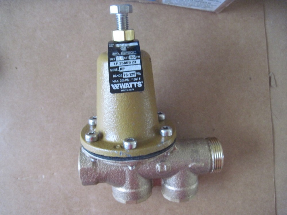 Lot of 2 Watts 1/2 LF25AUB-HP-Z3 Water Pressure Reducing Valve, FOR PARTS