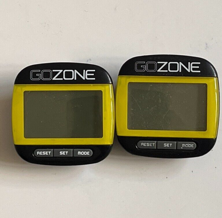 GOZONE Pedometer – Black/Lime 2PACK