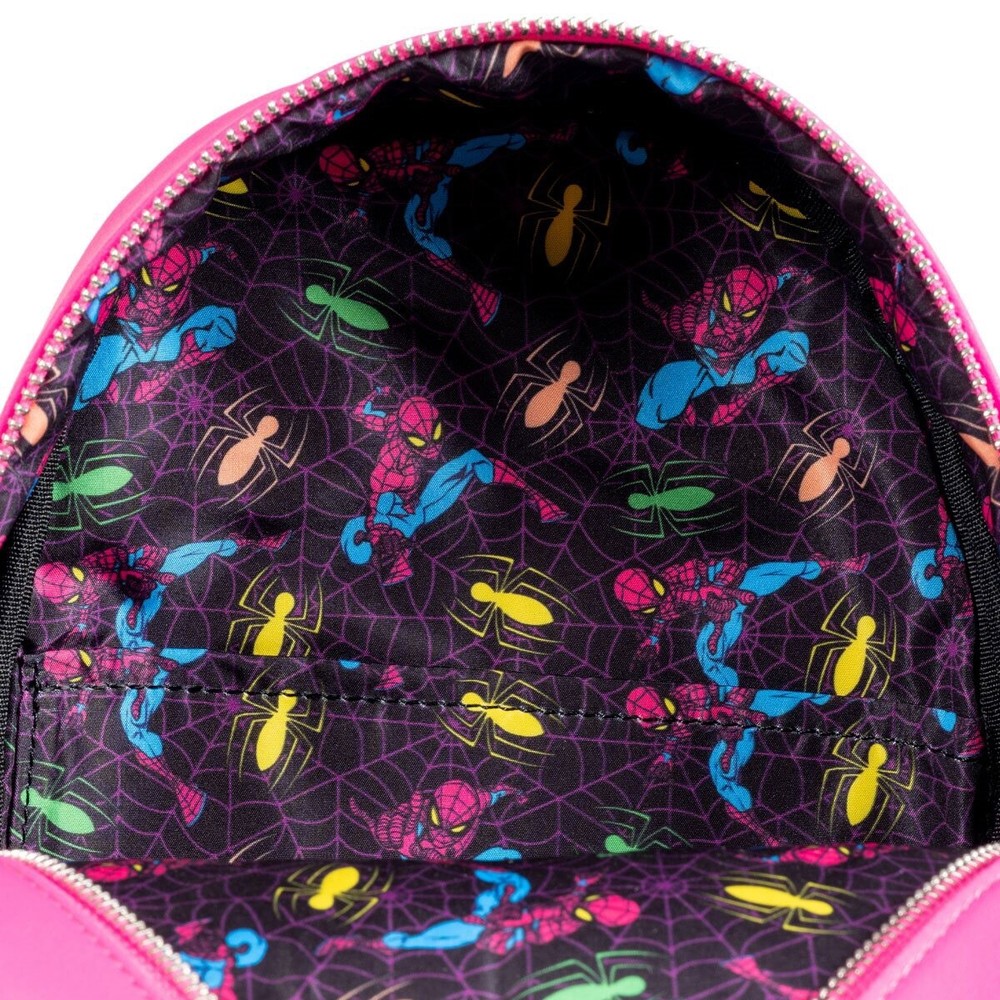 Marvel Spider-Man Cosplay Glow-in-the-Dark Mini-Backpack