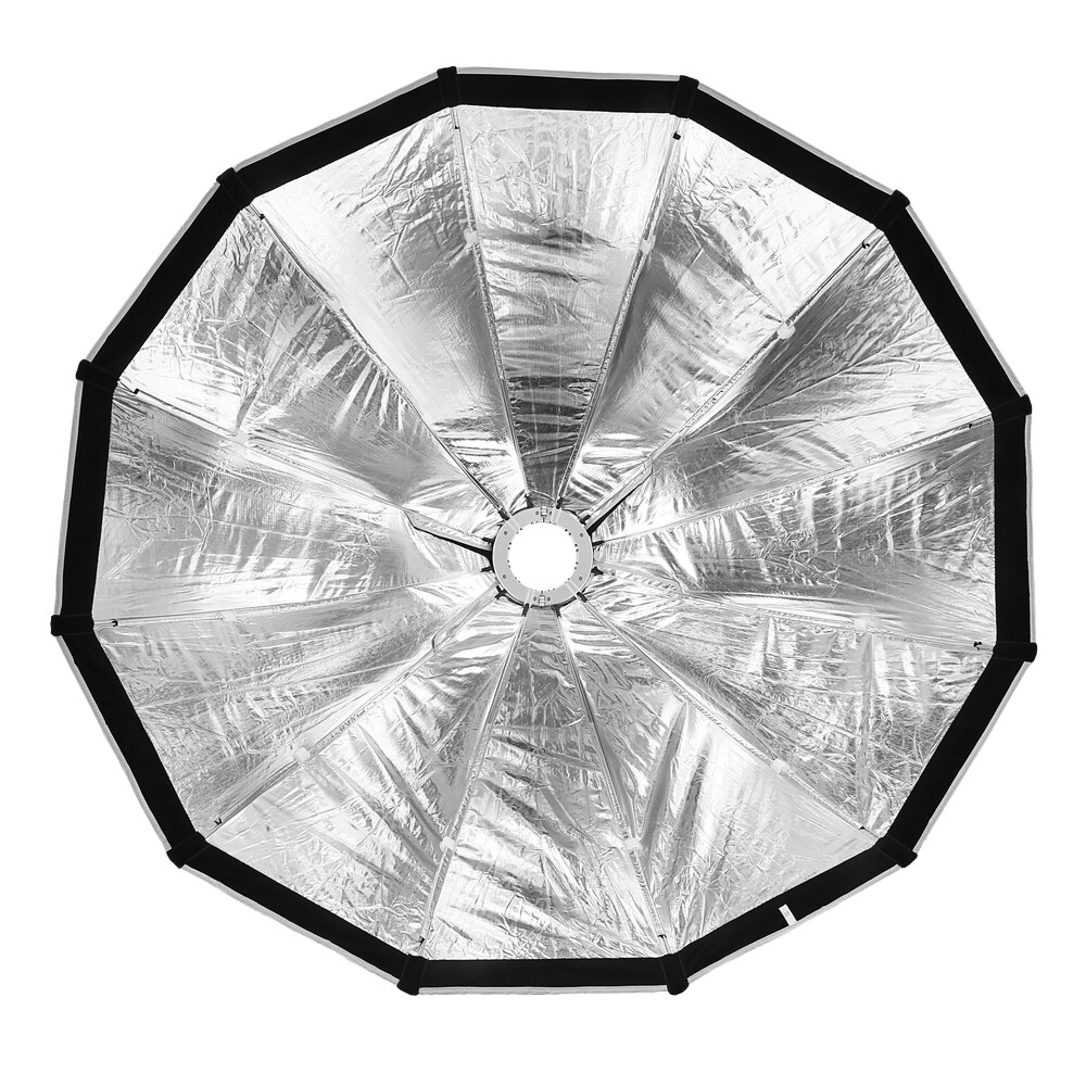 US 90/120cm 12 Sided Flipped Bowens Quick Installation Lighting Softbox Diffuser