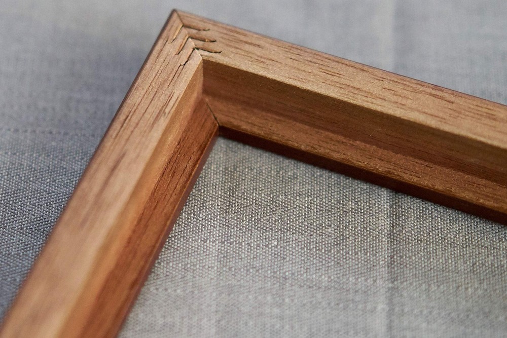 14x5 IN Frame Brown Solid Wood Picture Frame Width 0.75 Inches | Interior Frame