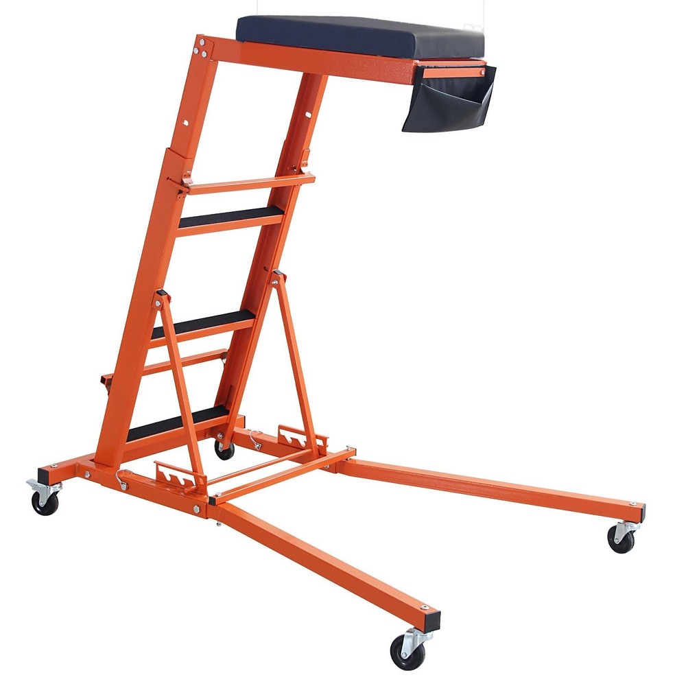 🔝Automotive Topside Creeper 400LBS Adjustable 48"-66" Foldable Engine Creeper U