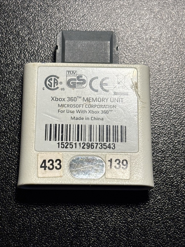 Official Microsoft Xbox 360 256MB Memory Card! ~ Fast Shipping! ~ Authentic!