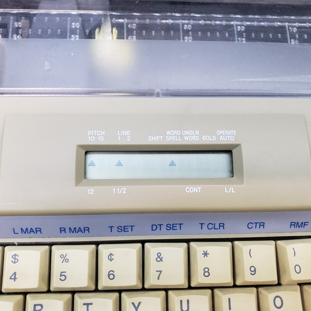 Brother SX-4000 LCD Digital Display Electronic Typewriter Tested