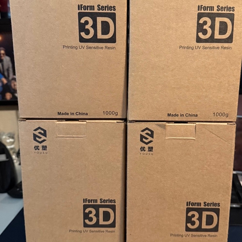 Yousu 3D Printer White Resin Bottles (4)
