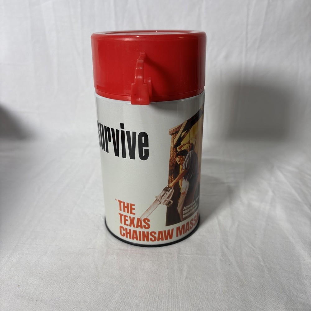TEXAS CHAINSAW MASSACRE LUNCHBOX w/ THERMOS!