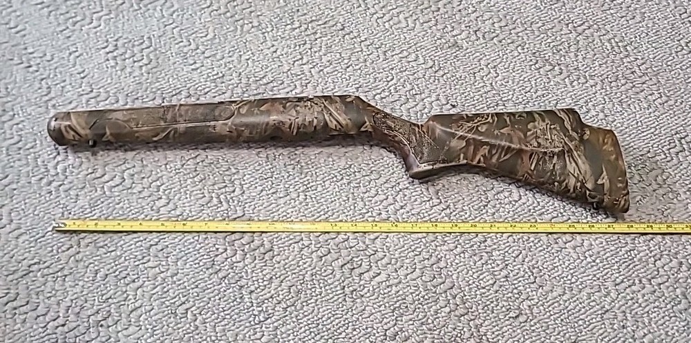 Knight Disc Inline Muzzleloader Solid Synthetic Camo Stock Camoflauge
