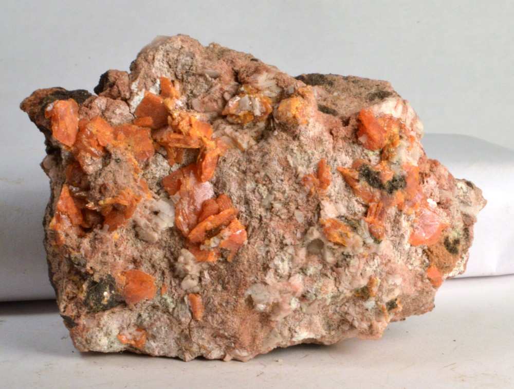 #10,473 Wulfenite - Mibladen, Morocco