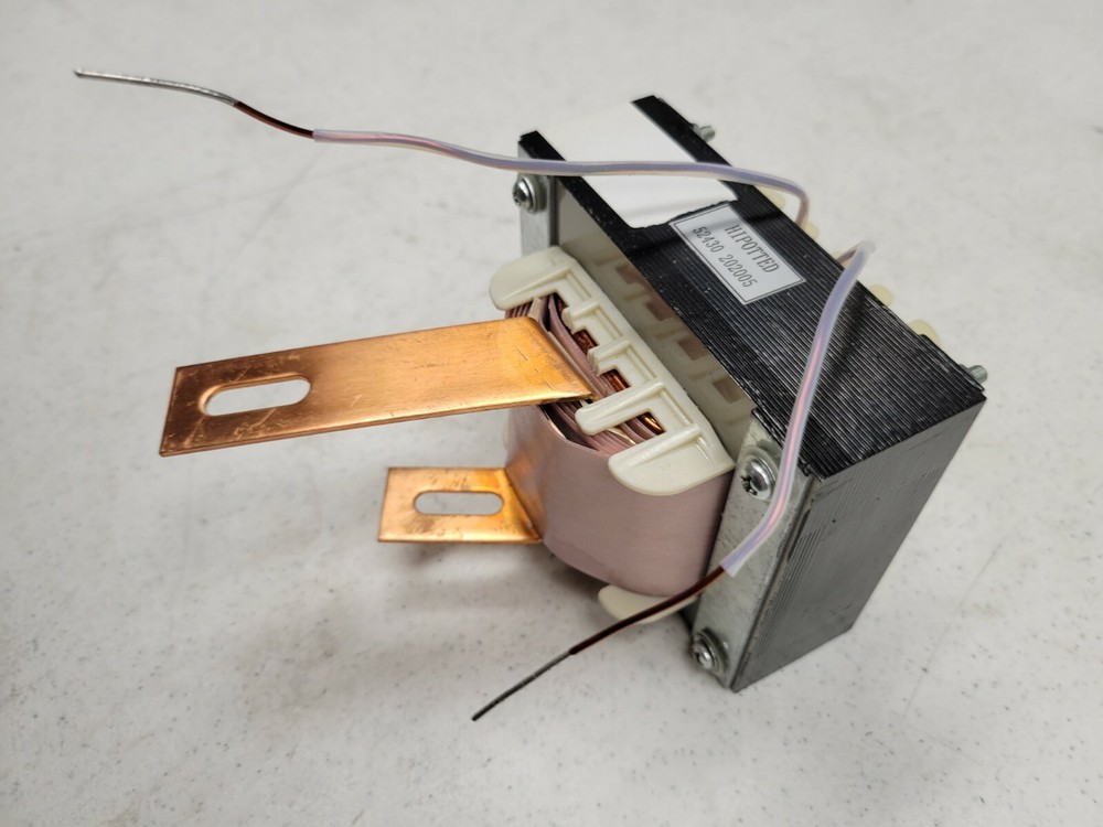 HIPOTTED TRANSFORMER 52430 202005  (1PC)  COPPER PLATES OUT WIRE INPUT