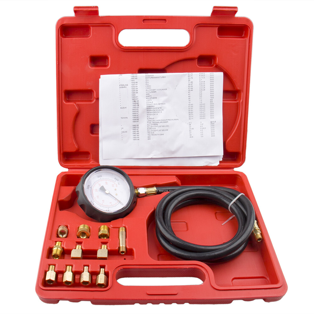 TU-11A Automatic Engine Oil Pressure Test Tool Tester Gauge Diagnostic Sets New