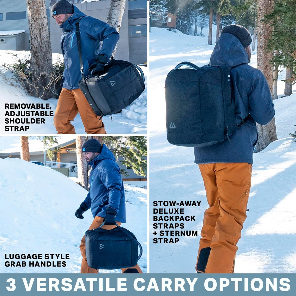 Wildhorn Brimhall Waterproof Ski Boot Bag and Snowboard Backpack