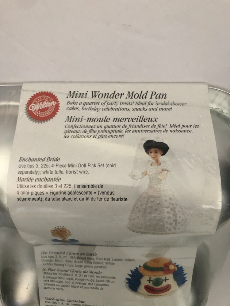 Wilton Mini Wonder Mold Pan New