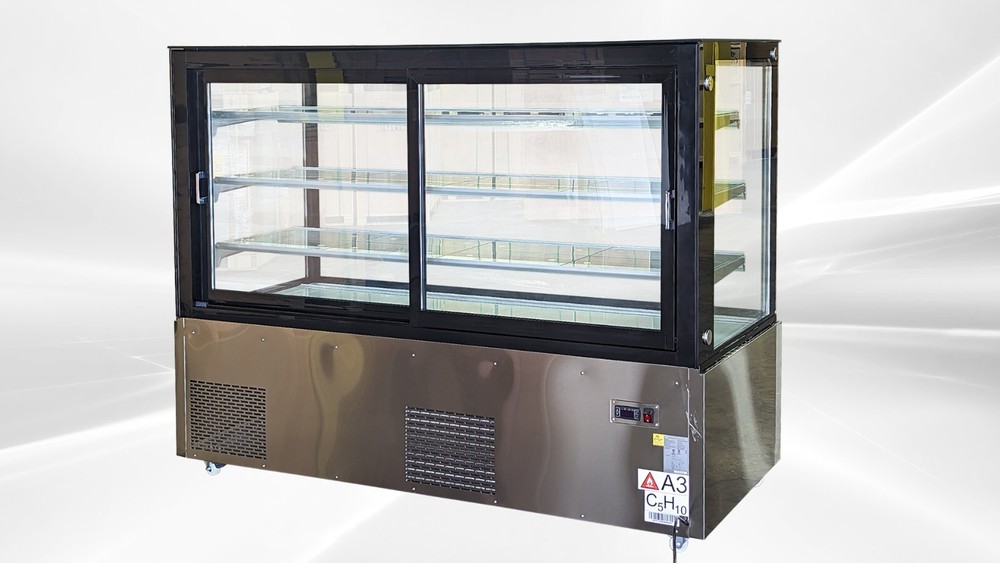 NEW 72" Bakery Refrigerator Display Case Cooler Showcase NSF ETL