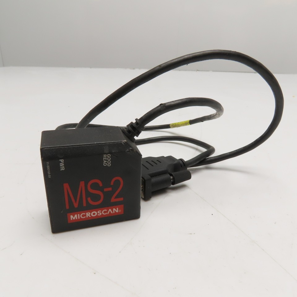 Microscan FIS-0002-0001G MS-2 Ultra-Compact Fixed Mount CCD Barcode Scanner