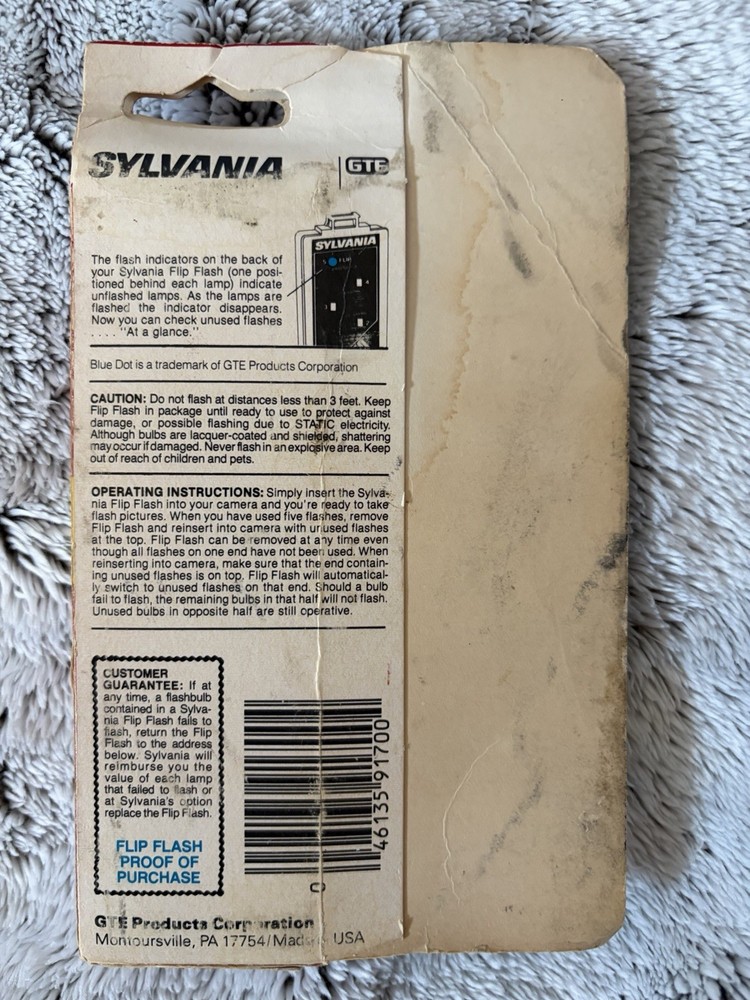 Sylvania Flip Flash 10 Flash Bar