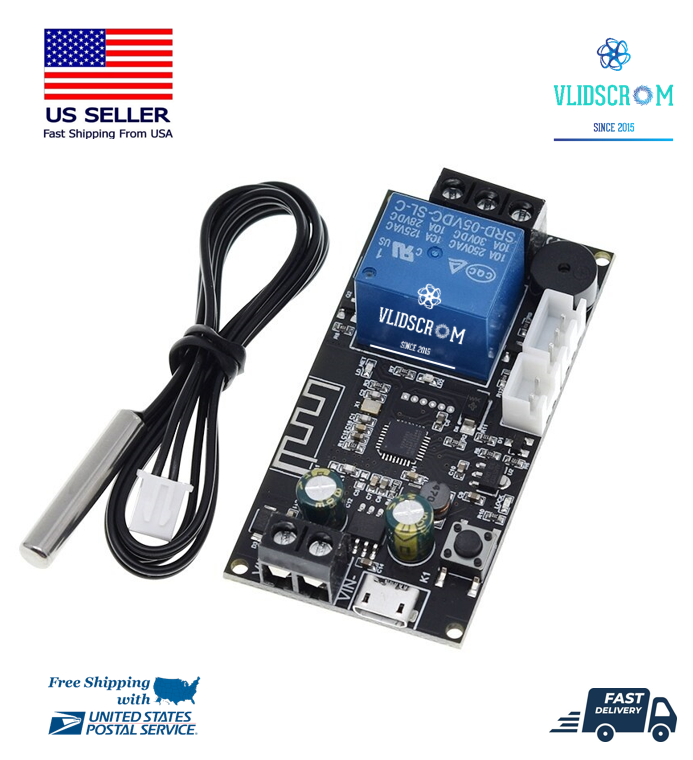 Remote WIFI Thermostat High Precision Temperature Control Module Cool APP A3GU