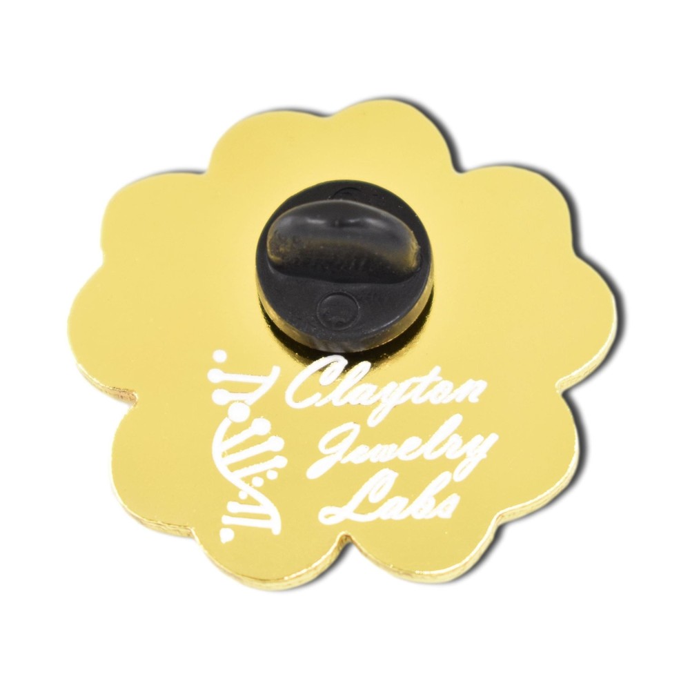 Cherry Blossom Flower Hard Enamel Lapel Pin