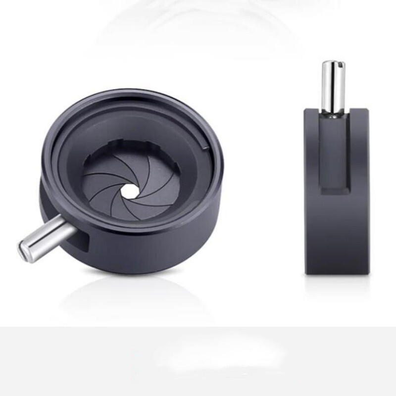 1PC 0.5-7.5mm Zoom Iris Aperture Mechanical Microscope Camera Iris Diaphragm