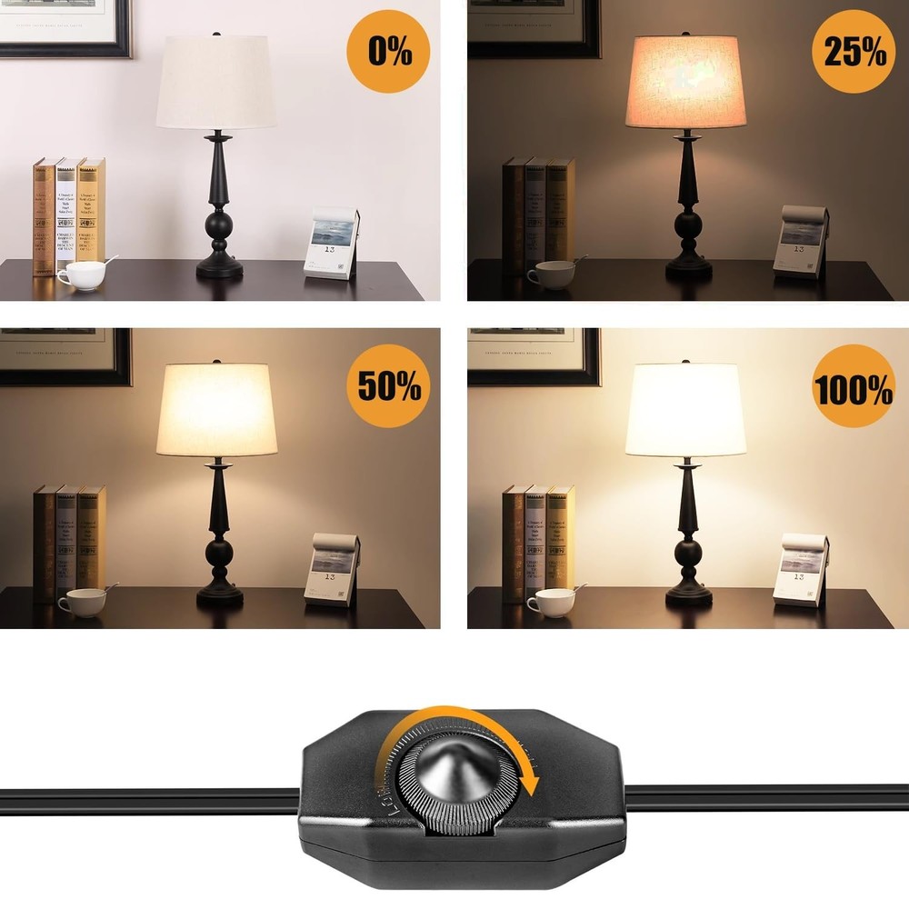 Versatile 2-Pack Dimmer Switches: Full Range Control for Home Lighting Solutions