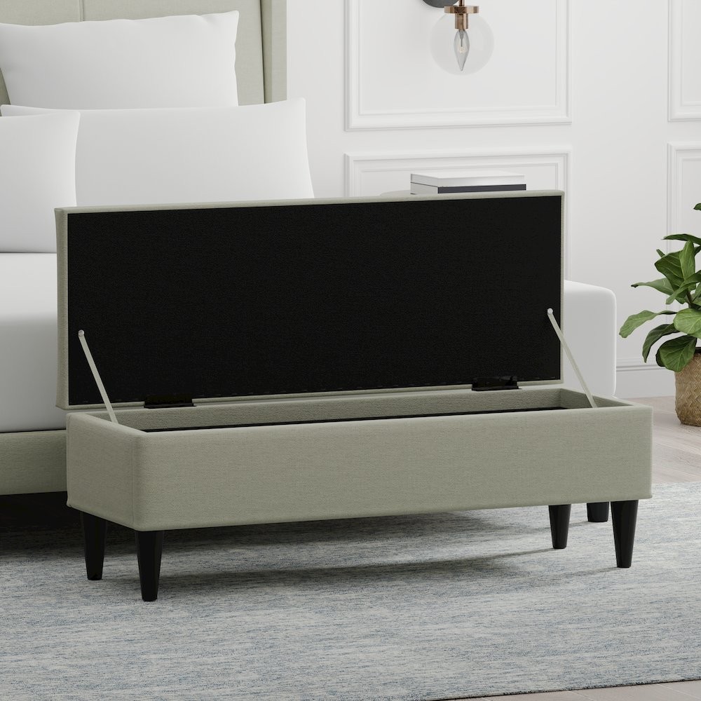 46" Storage Bench - Beige