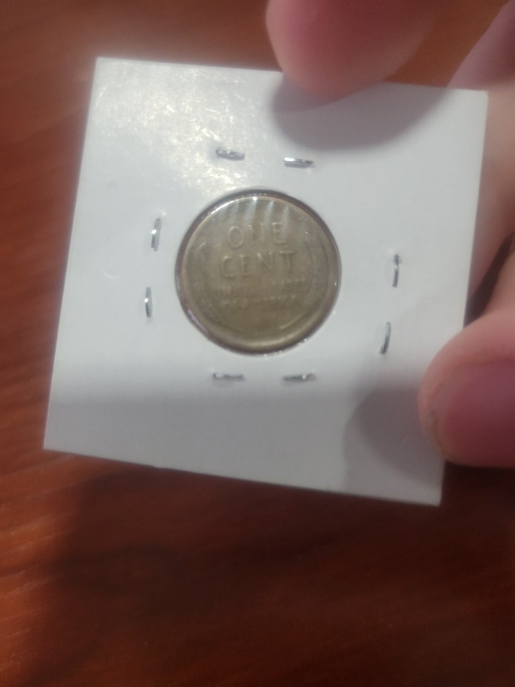 19- -S Wheat Penny Serious Grease Error