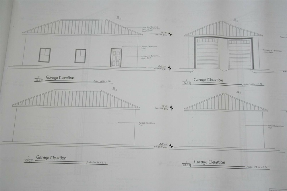 Custom House Plans Engineered Drawings 3420 SF Central FL Single Story Ranch