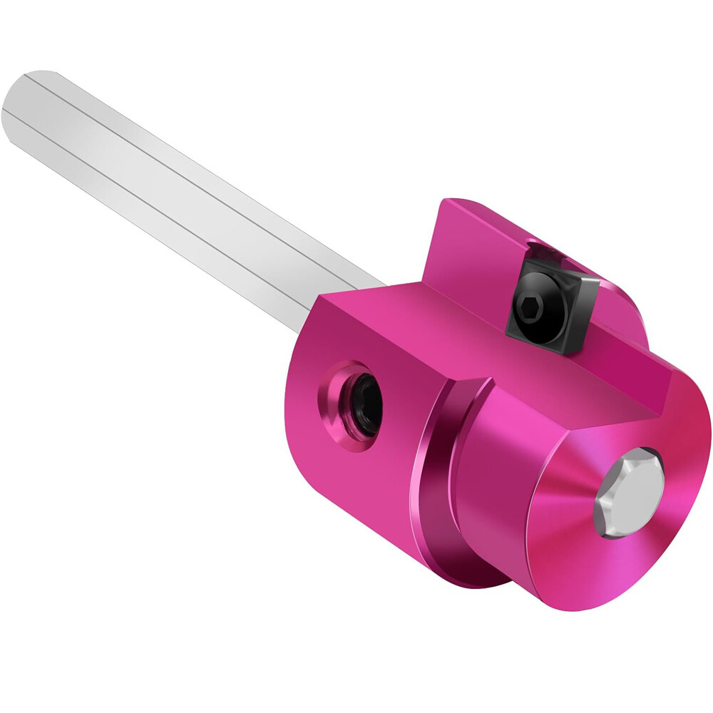 1" Head Plastic Pipe Fitting Reamer PPR100 with 1/4" Hex Shaft PVC Socket Saver