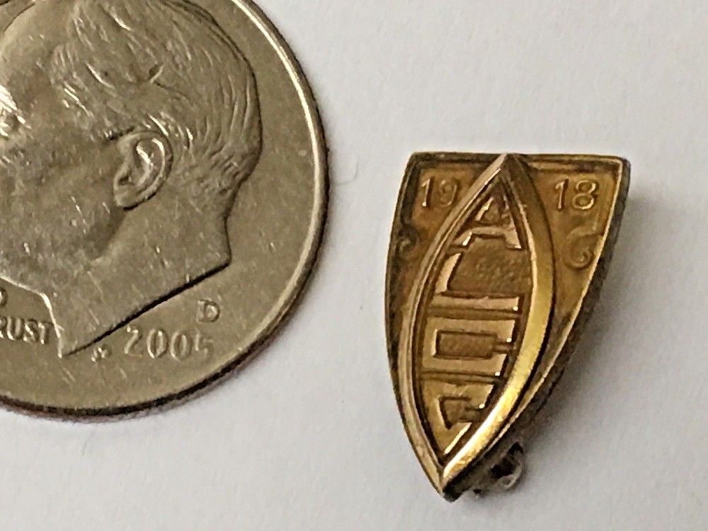 Vintage 1918 "A L C C" Pin