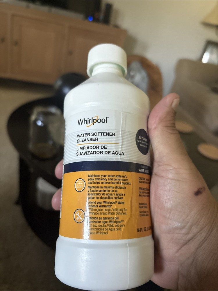 Whirlpool Water softener cleaner
