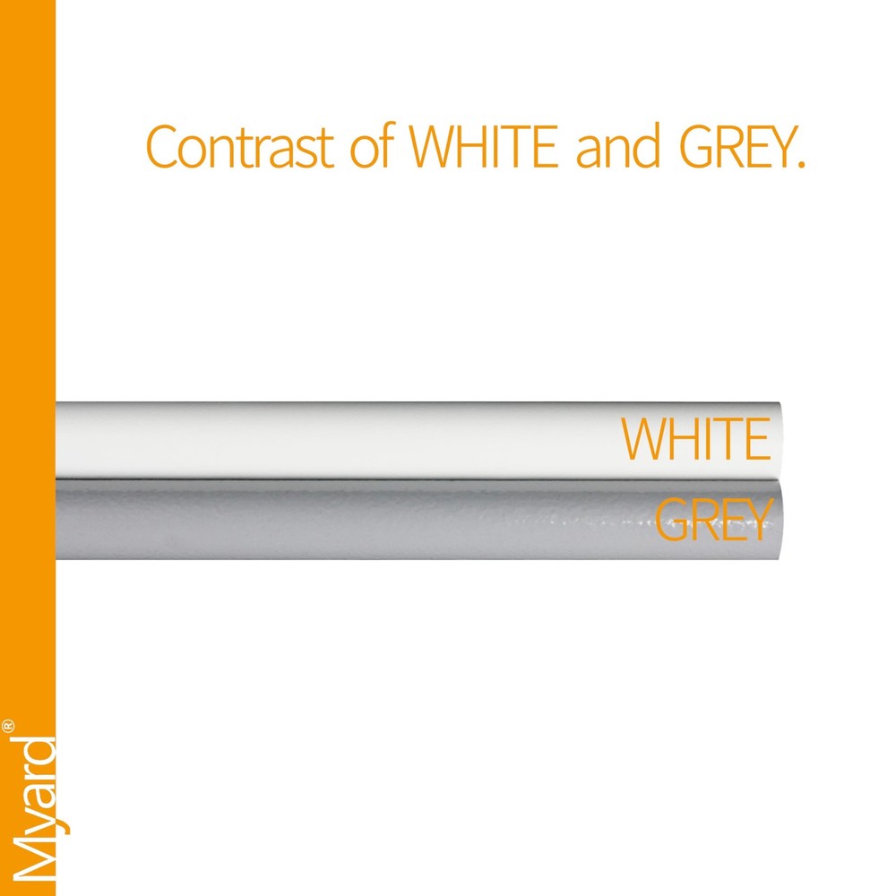 Myard 32" Classic Hollow Round Iron Deck Balusters for Railing (25-Pack)