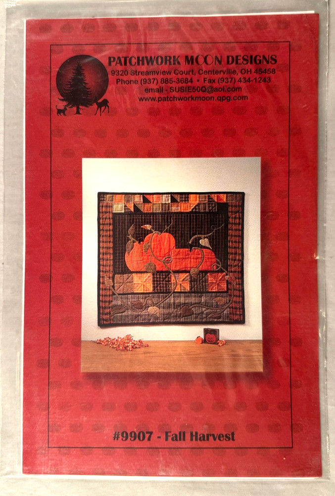 Fall Harvest - Patchwork Moon Designs #9907 - Susan Parr - Pattern Only