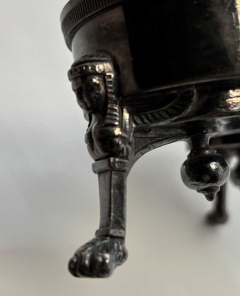 Reed & Barton 1869 Egyptian Revival Condiment Caddy