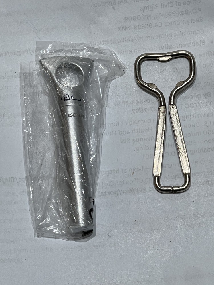 Vintage Corkscrew,,PAUL BOCUSE'' + Bottle Opener.