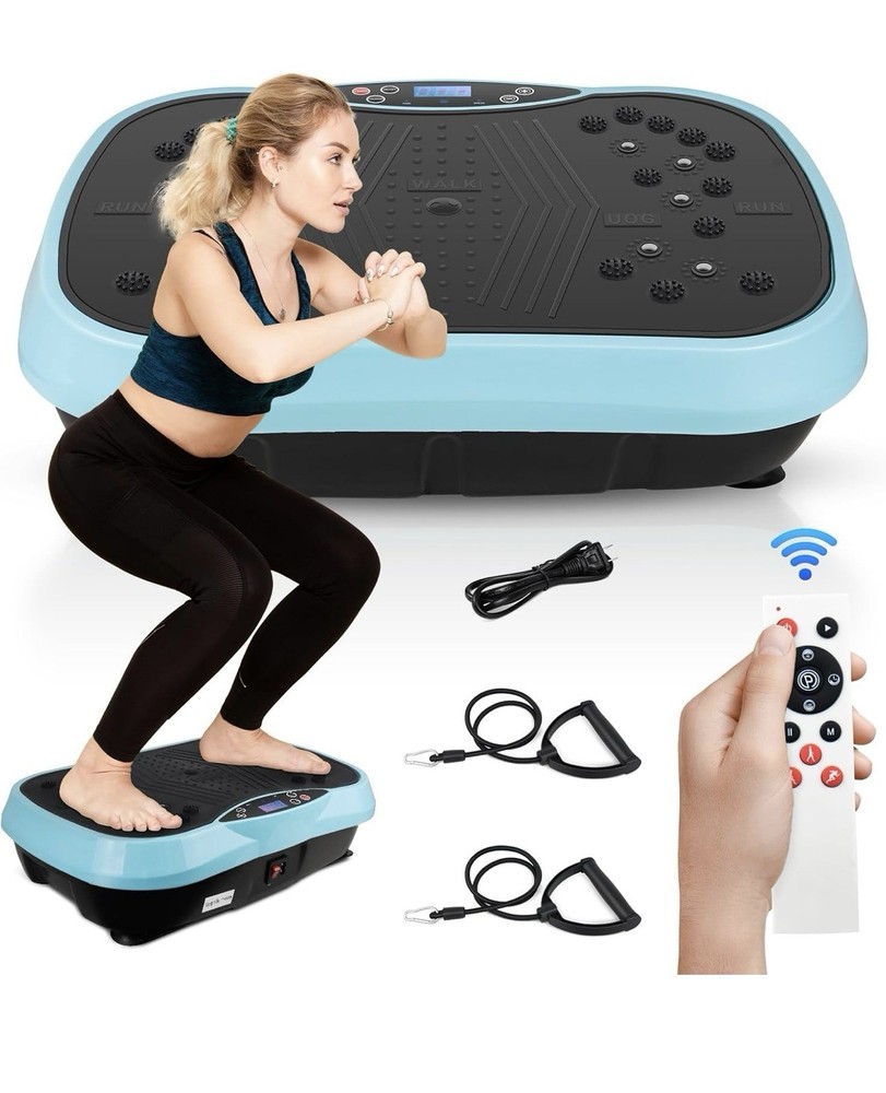 Vibration Plate, Exercise Vibration Plate for Lymphatic Drainage Weight Loss