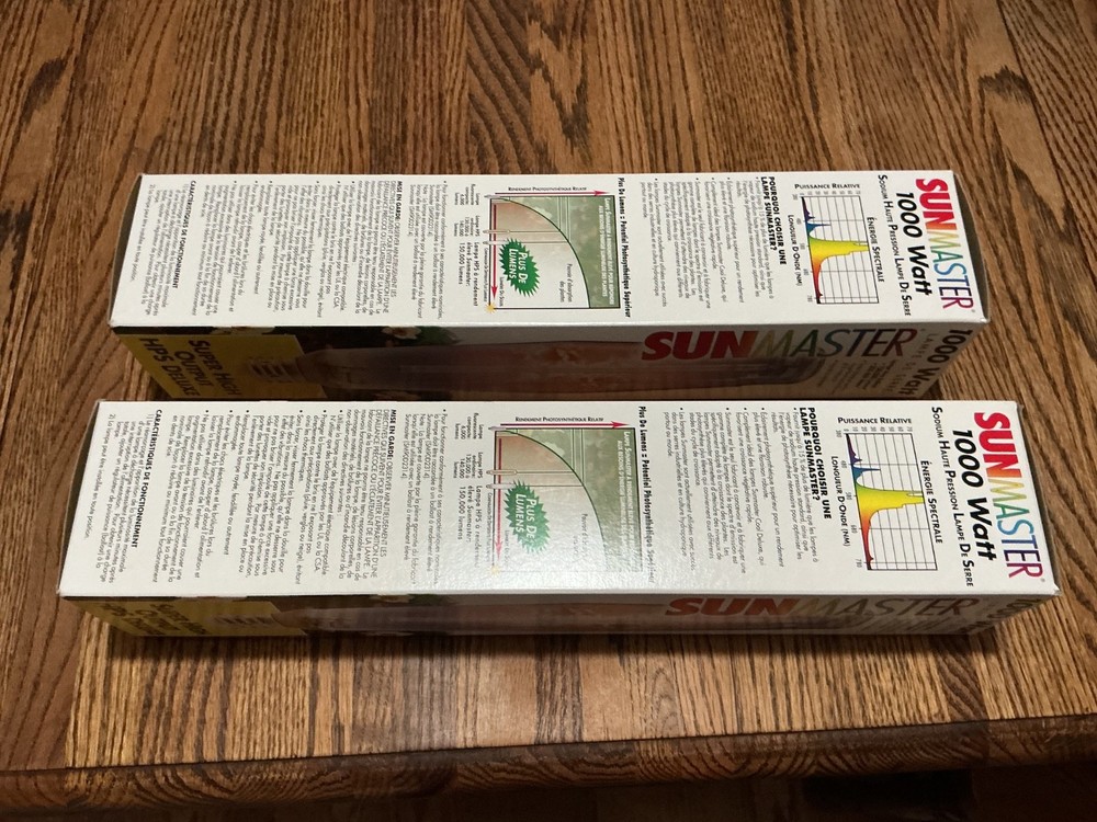 SUNMASTER 1000 WATT GROW LAMP