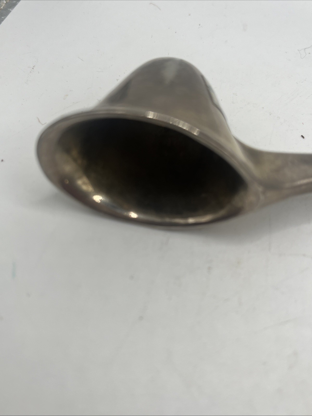 VINTAGE EALES 1779 SILVERPLATE CANDLE SNUFF 10”L