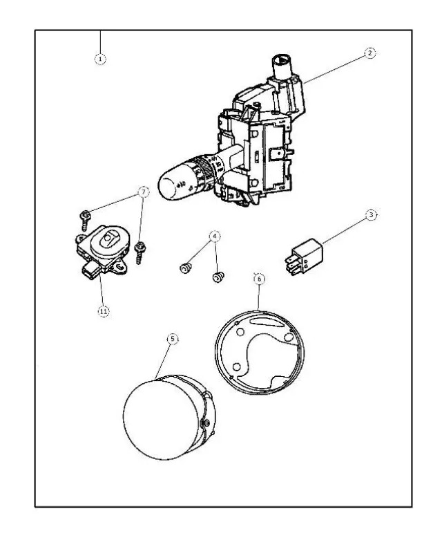 Genuine Mopar Screw (1) 06101946