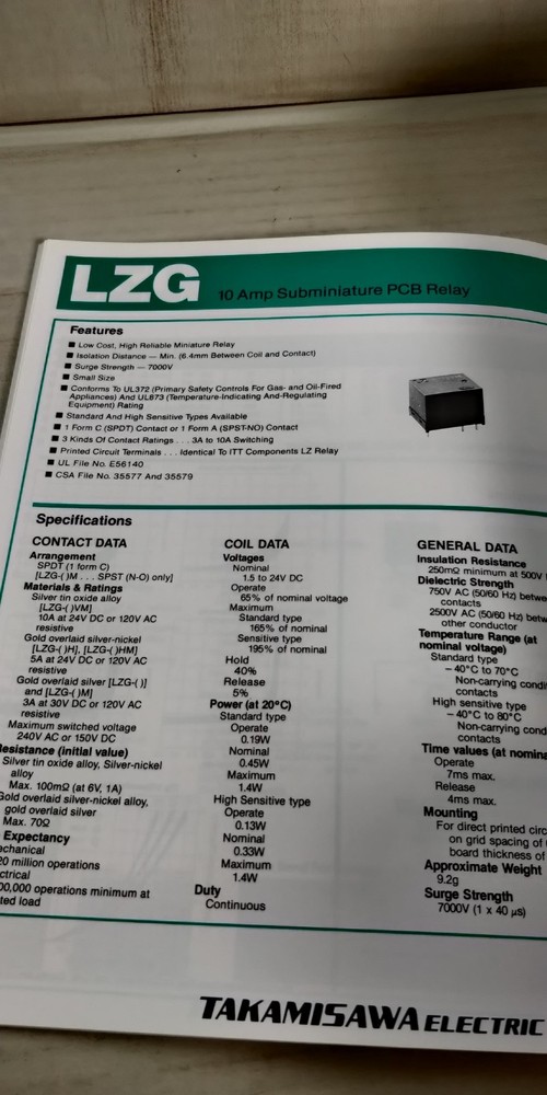 1987 TAKAMISAWA RELAYS catalog C2