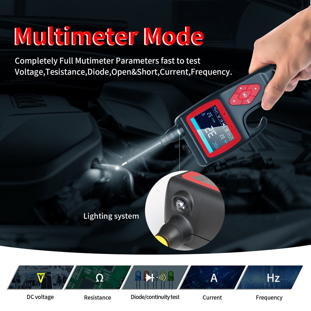 TOPDIAG P200 SMART HOOK Powerful Pr-obe Circuit Electronic Tester Analyzer TOOL