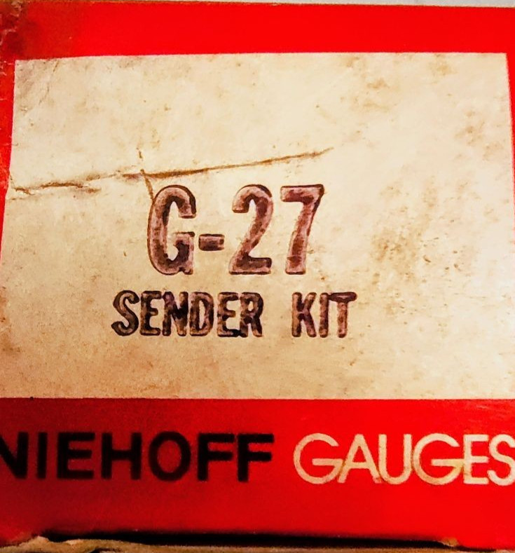 Vintage Niehoff  SENDER KIT #G-27   RARE!