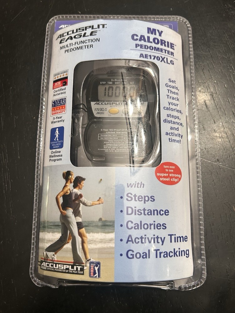 accusplit eagle pedometer with batteries