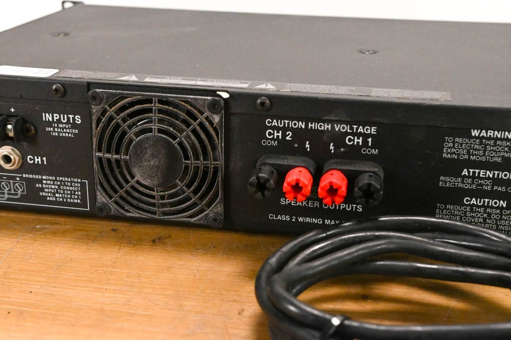 QSC MX 700 2-Channel Power Amplifier CG01ZPY