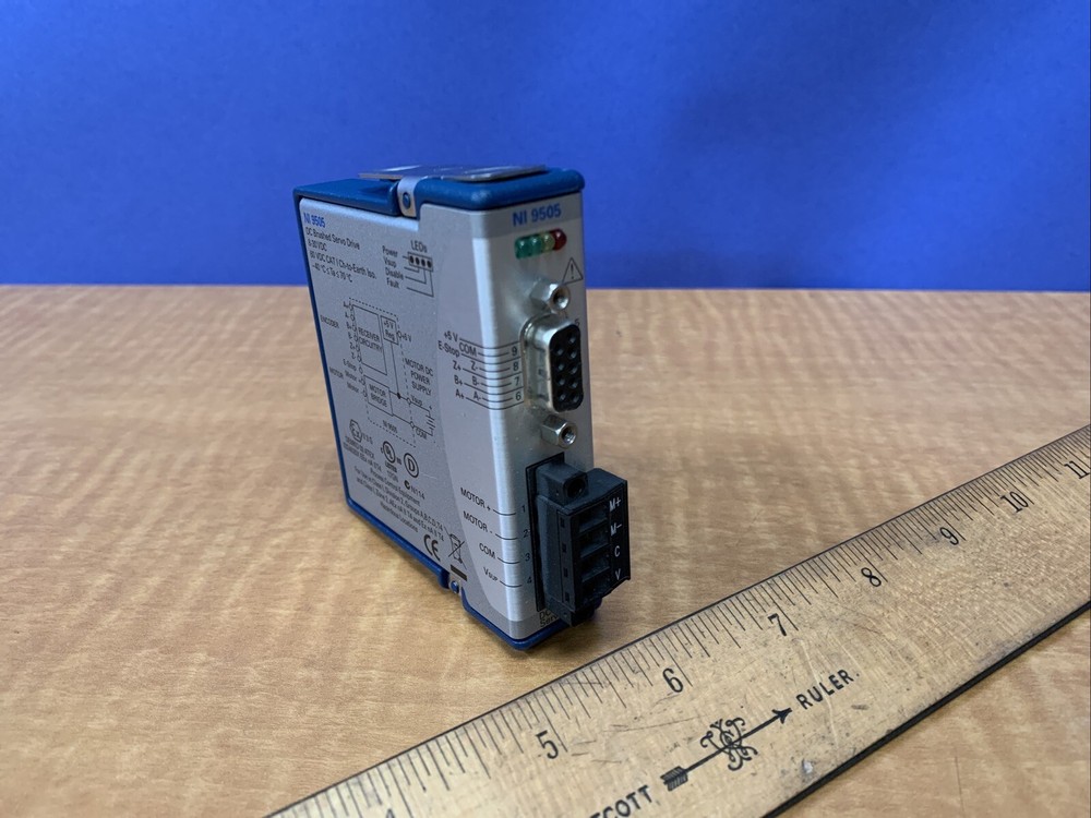 National Instruments NI-9505 Brushed DC Servo Motor Drive Module