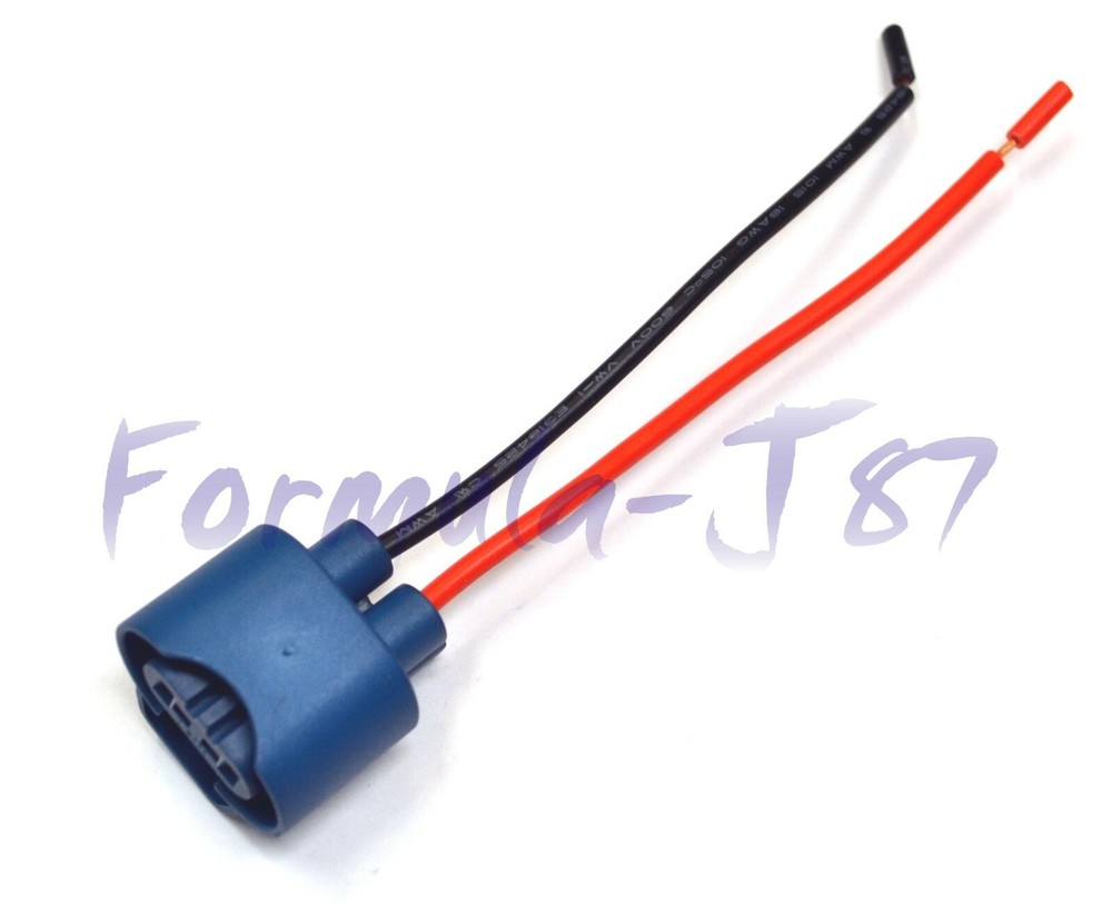 Wire Pigtail Female U 9005 HB3 Two Harness Head Light Low Beam Replace Socket OE