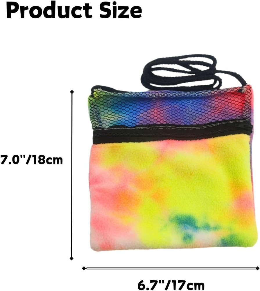 2 Pcs Sugar Glider Bonding Pouch Soft Sleeping Bag with Breathable Mesh Shoulder
