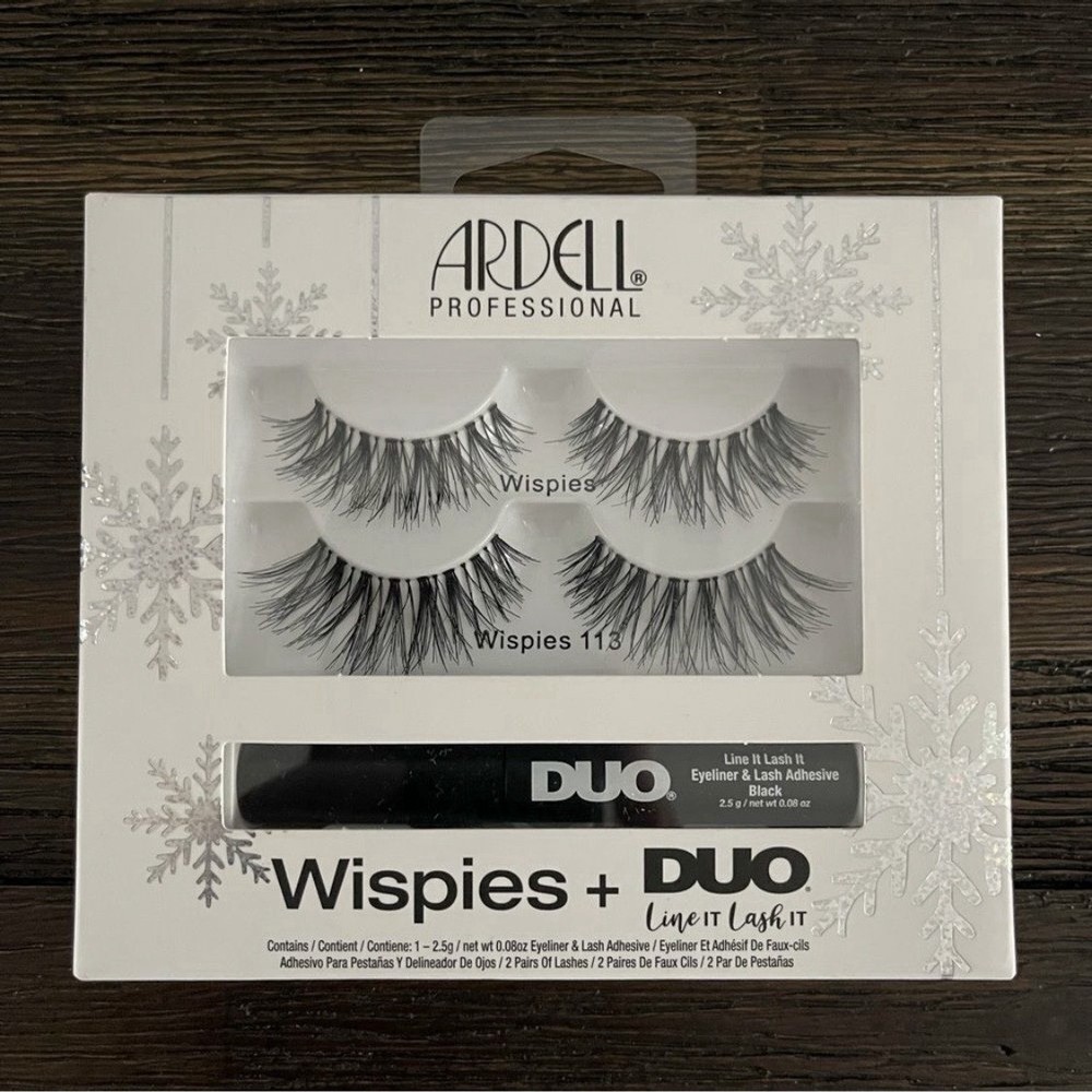 Ardell Professional Wispies + Duo Lashes 113 NWT