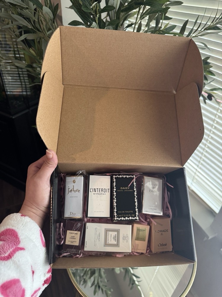 Dior Givenchy Marc Jacobs Perfume Miniature Collection Box Assorted Brands