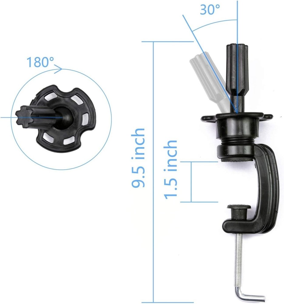 Durable Wig Holder Head Stand - Perfect for Styling & Display, Easy Assembly!
